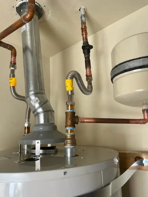 Water heater installation and plumbing repair in Covington